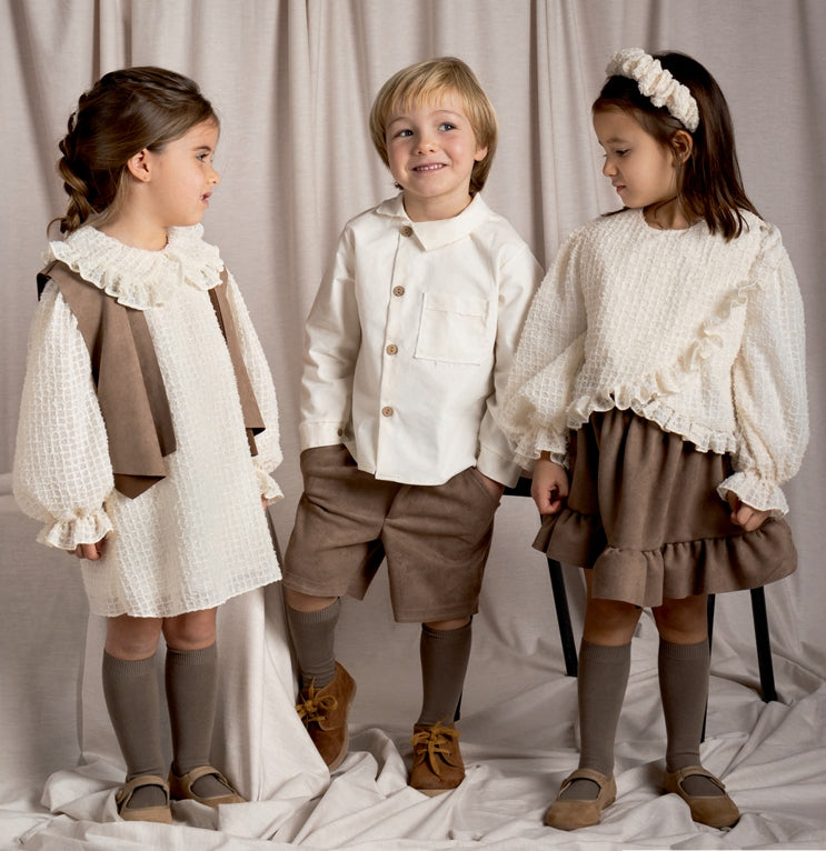 Ensemble Robe et Gilet Collection Raw