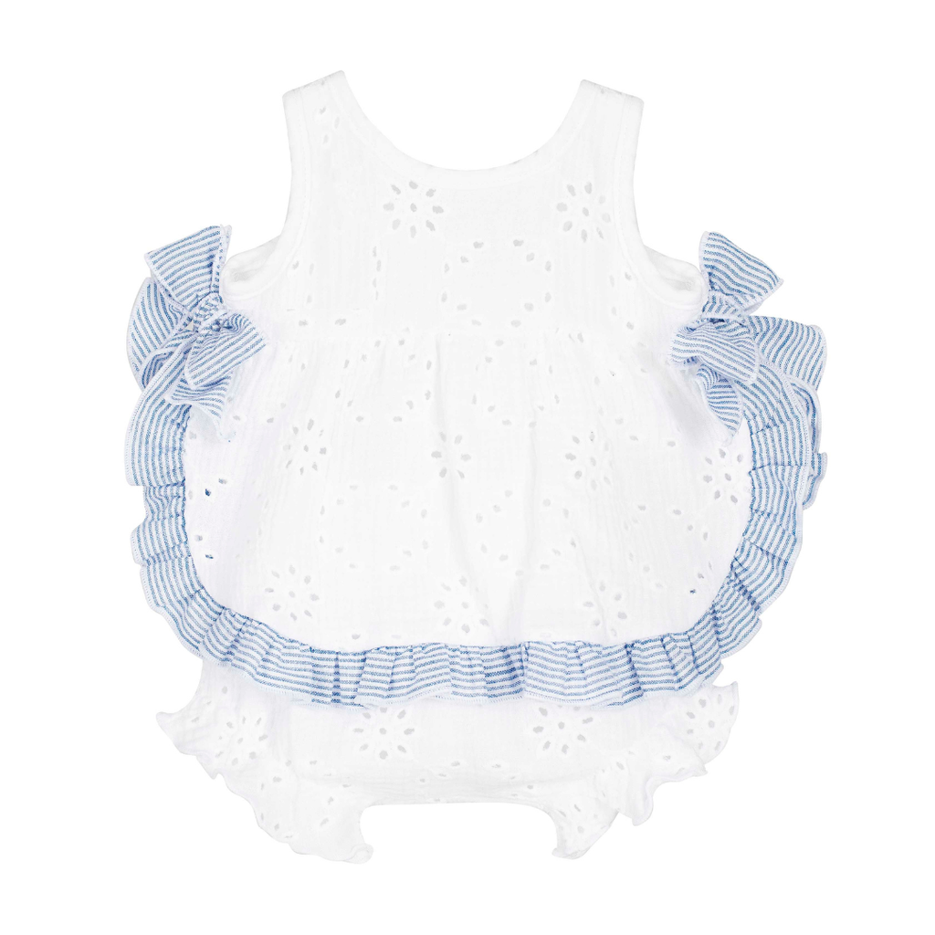 Robe bébé fille avec bloomer Collection Kerala