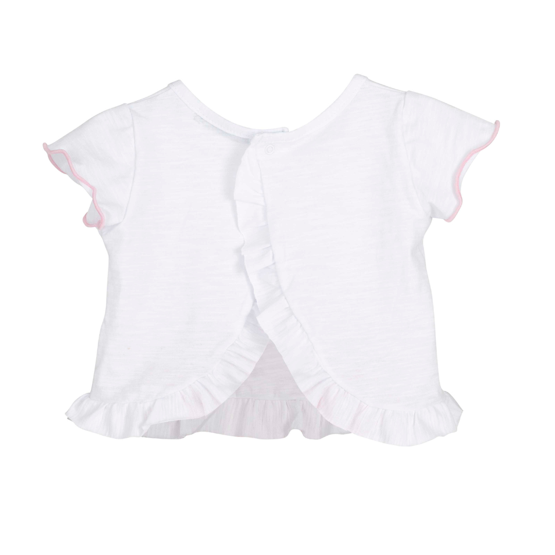 Ensemble t-shirt et culotte de bain rose fille – Collection Cachemir