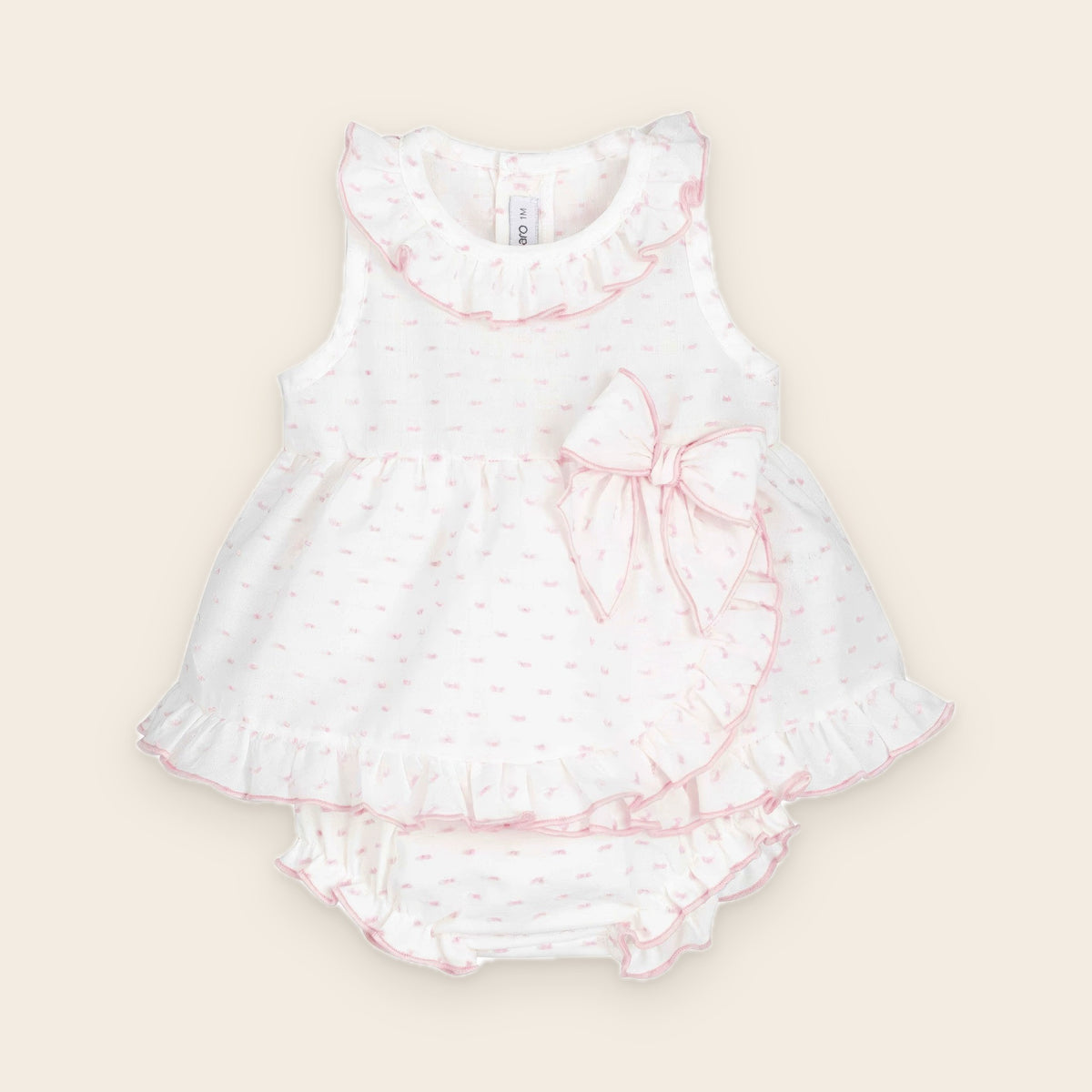 Robe bébé avec bloomer assorti - Collection Goa
