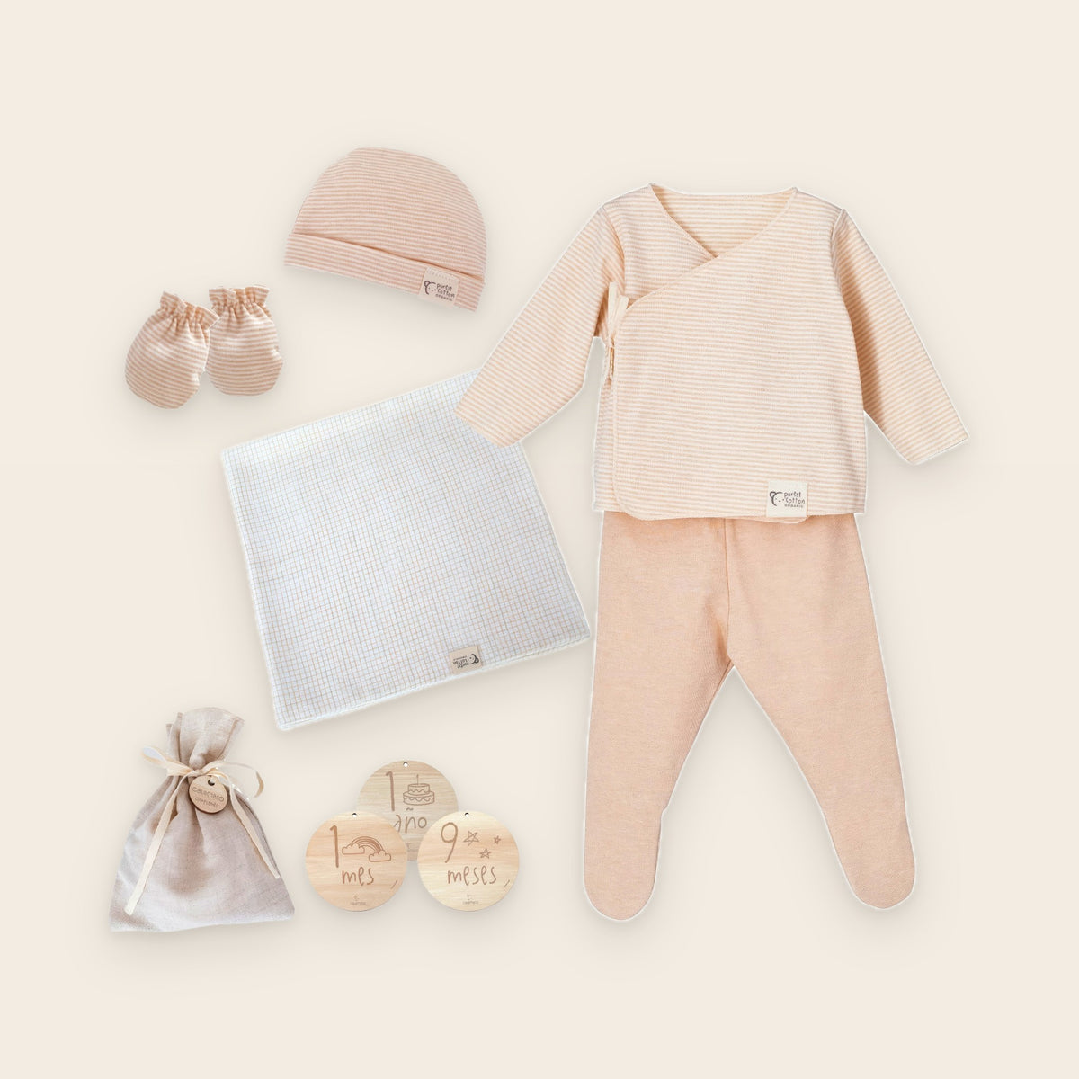 Coffret Cadeau Purest Cotton 100% Coton Bio