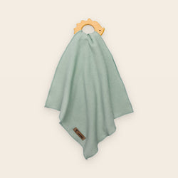 Doudou erizo Natural – verde – vista frontal