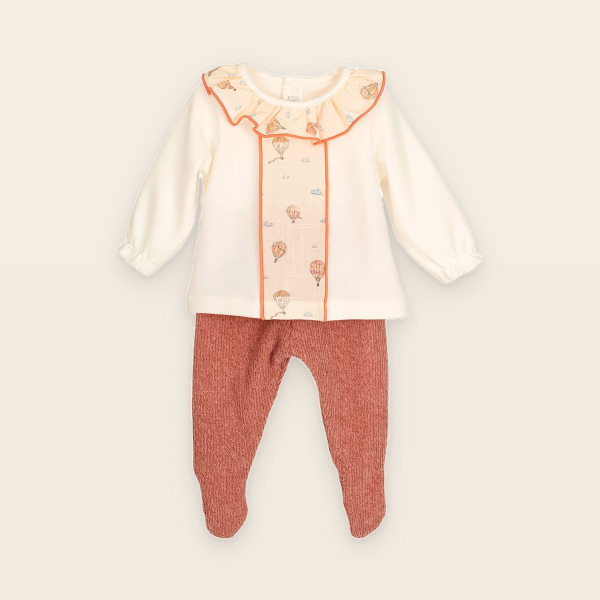 Completo con ghette Anemoi – bianco – vista d'insieme