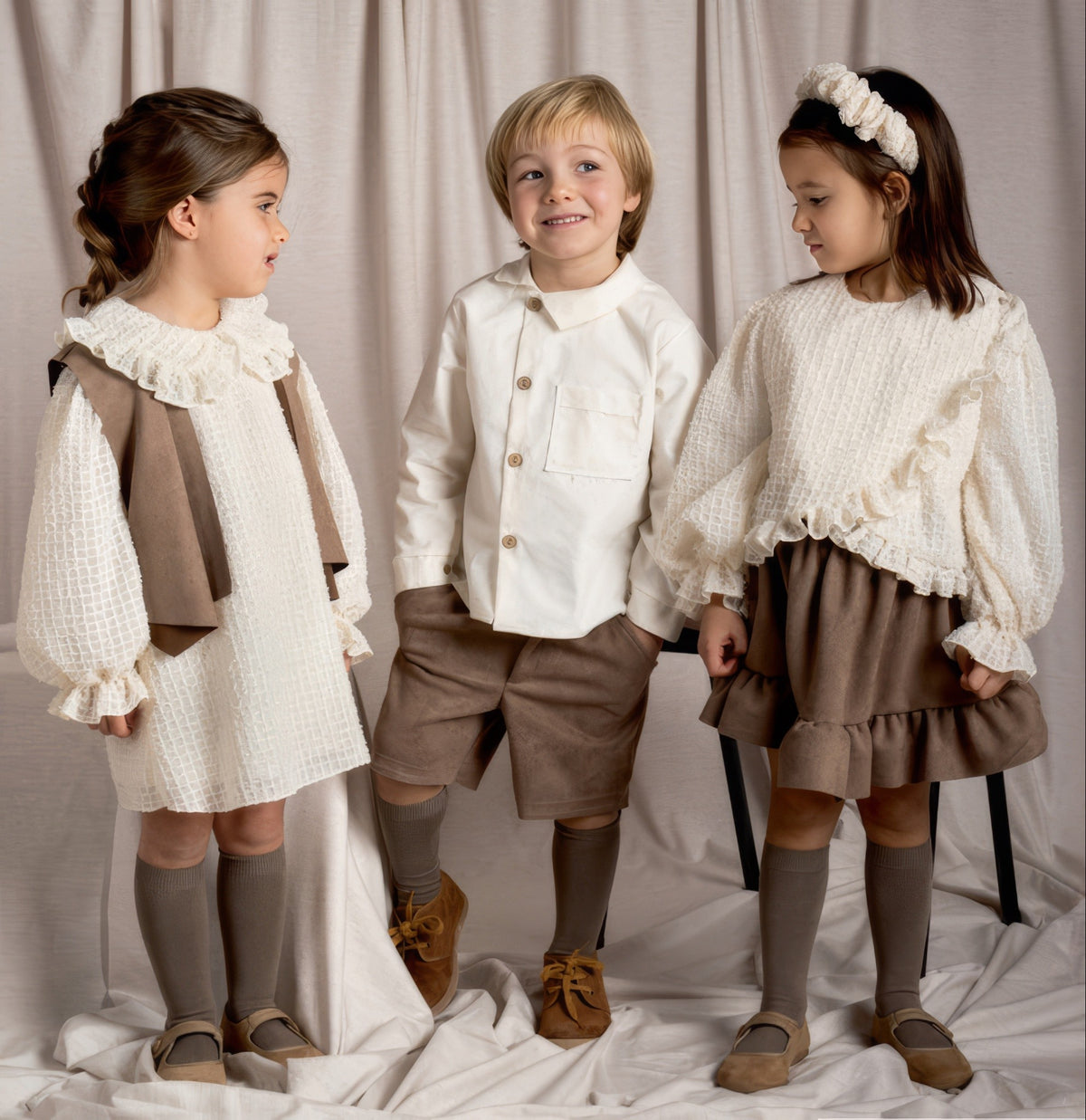 Ensemble Robe et Gilet Collection Raw