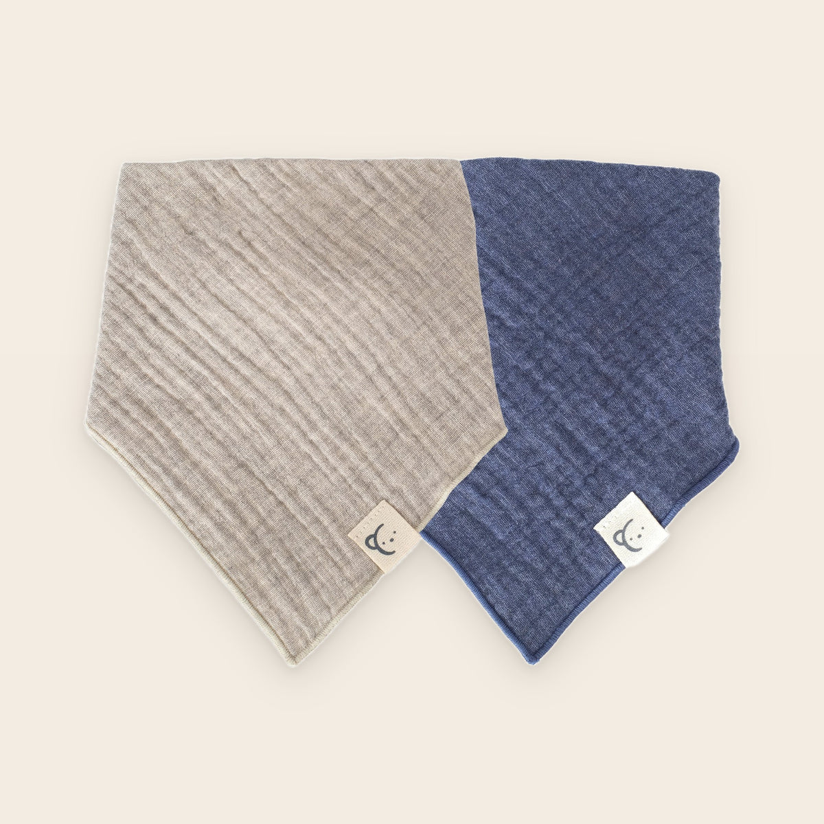 Pack bavoirs Munich – bleu – vue d'ensemble